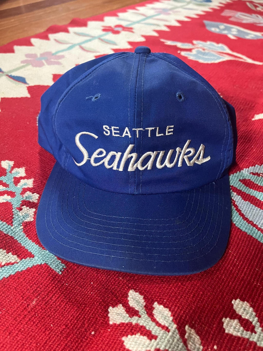 Vintage Seahawks 90s Sports Specialties Seattle Snapback Hat