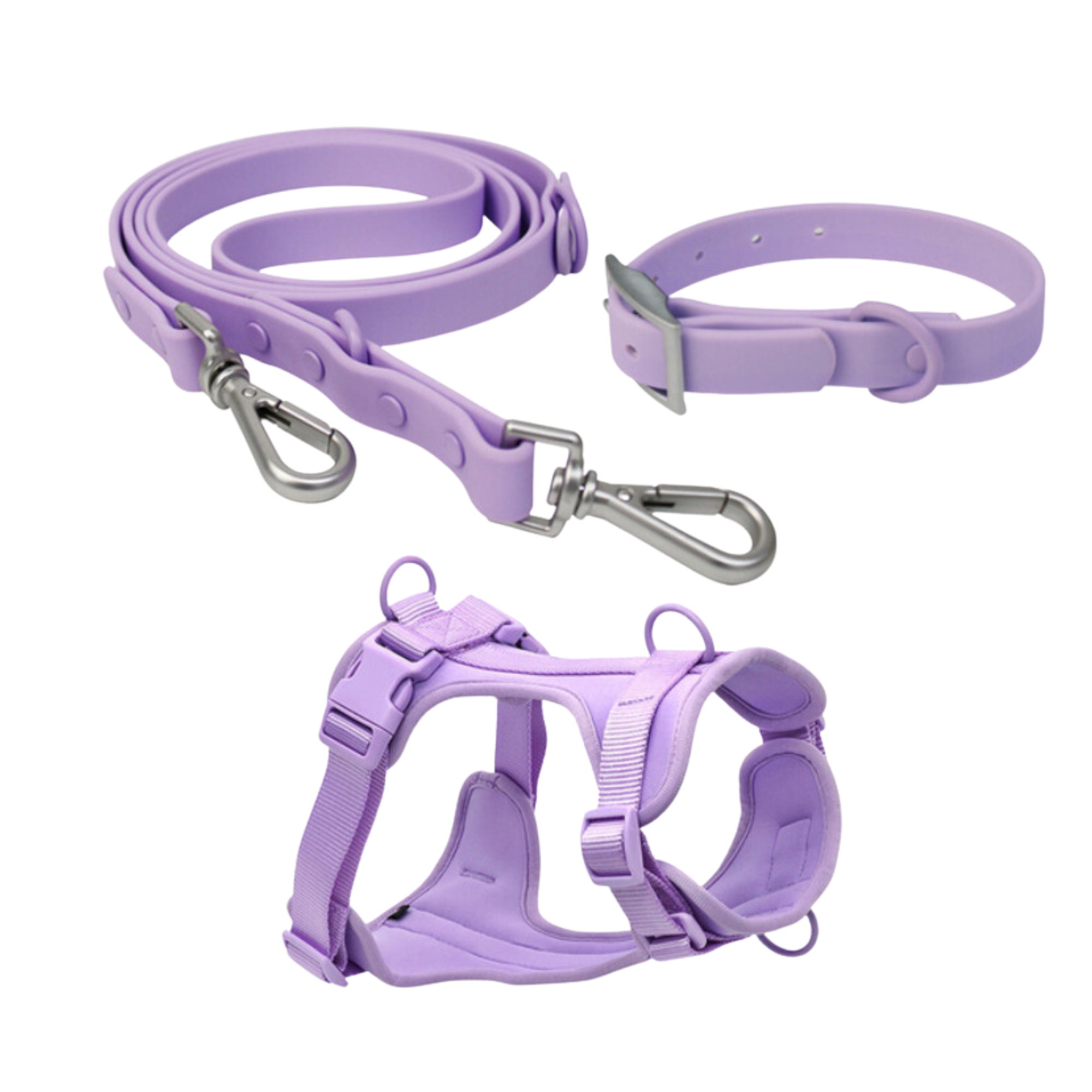 Dog Harness and Leash Set Dog Collar Leash Set Luxury Dog Etsy