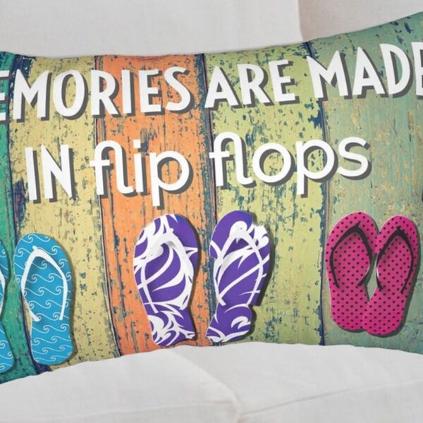 Photo inspiration: Fresh Look at Flip Flop Pillow