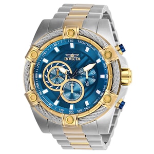 Invicta Men&#39;s &#39;Bolt&#39; Quartz Chronograph Stainless Steel Casual Watch