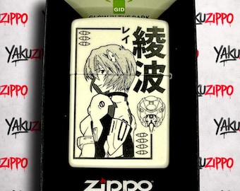 Anime Girl Zippo Lighter: Custom Engraved, Glow in The Dark Gift for Boyfriend