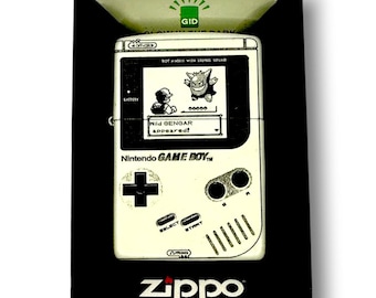 Encendedor Zippo Gengar Gameboy - Brilla en la oscuridad