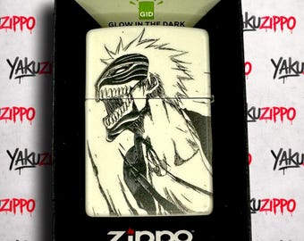 Anime Clorox Zippo Lighter: Glow in The Dark, Custom Engraved Gift for Boyfriend