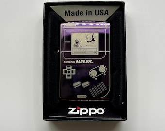 Anime Retro Gengar Zippo Lighter: Custom Engraved, Birthday Gift for Him Gift for Boyfriend