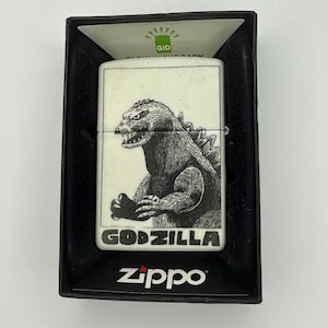 Godzilla Zippo - Etsy