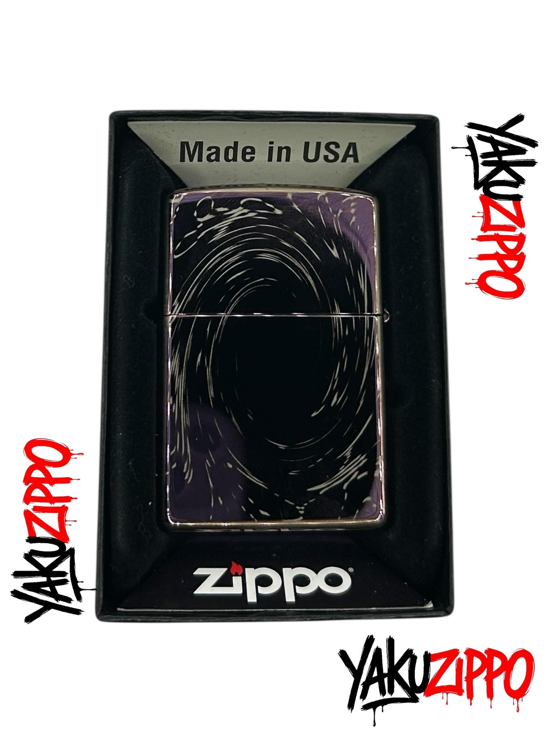 Anime Toon Dark Magician Girl Zippo Lighter: Custom Engraved
