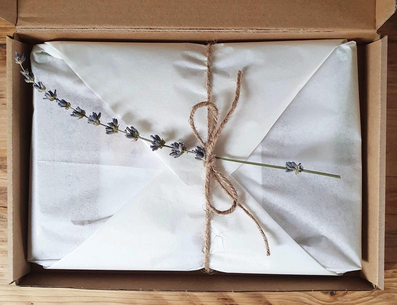 Owl Letter Writing Set | Eco Friendly Stationery Gift | Handmade Writing Paper & Cards | Nature-Inspired. image 9