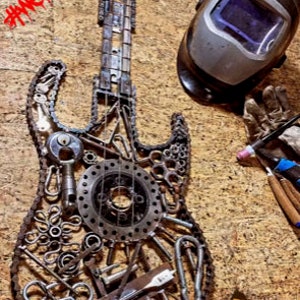 Guitar Scrap Metal - Etsy