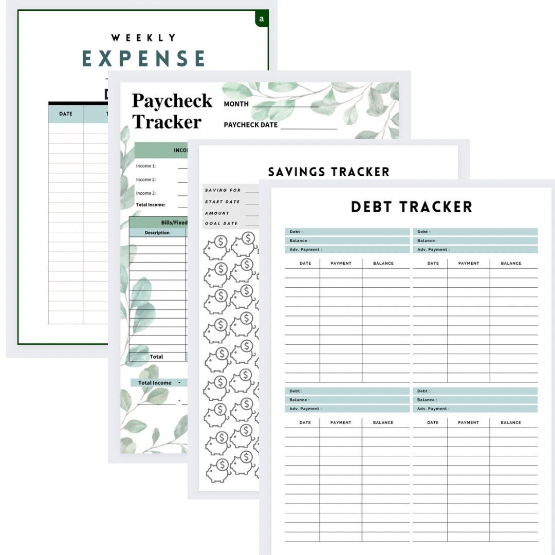 Budget planner planner 2024 budget template budget planning etsy