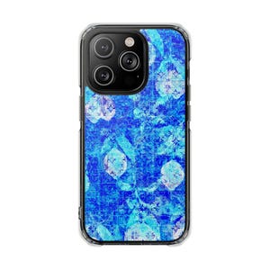 Citrus Mediterranean Vintage MagSafe Clear Impact iPhone Case