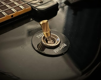 Punta de interruptor "SCEPTER" de latón o aluminio - Guitarra Les Paul - Rosca 8-32