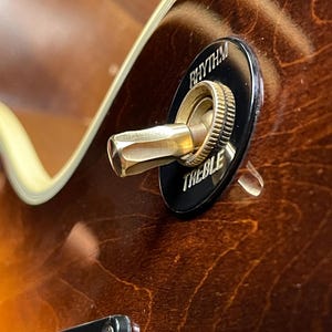 CNC Milled Guitar Switch Tip: Solid Brass or Black Anodized Aluminum