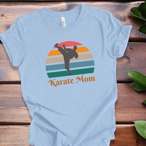 Camiseta da mãe do karatê, camisa da mãe do karatê, presentes para a mãe da equipe de karatê, presentes para meninas, mãe do karatê, ideias de presentes para a mãe do karatê
