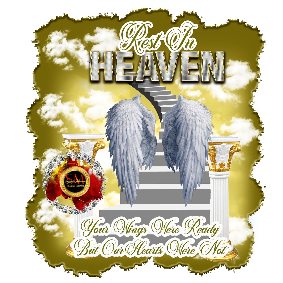 In Loving Memory, PNG Center T-shirt Design, Memorial, RIP Design ...