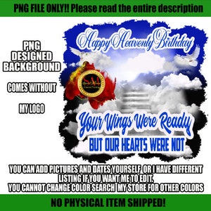 In Loving Memory, PNG Center T-shirt Design, Memorial, RIP Design, Funeral Background PNG, Sublimation,  Rest In Peace