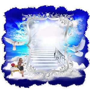 In Loving Memory, PNG Center T-shirt Design, Memorial, RIP Design, Funeral Background PNG, Sublimation,  Rest In Peace