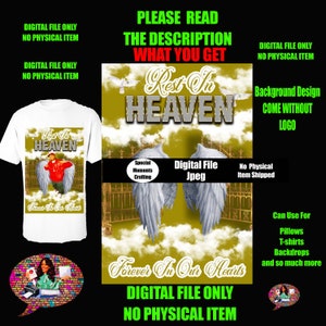 In Loving Memory, PNG Center T-shirt Design, Memorial, RIP Design, Funeral Background PNG, Sublimation,  Rest In Peace