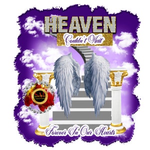 In Loving Memory, PNG Center T-shirt Design, Memorial, RIP Design, Funeral Background PNG, Sublimation,  Rest In Peace