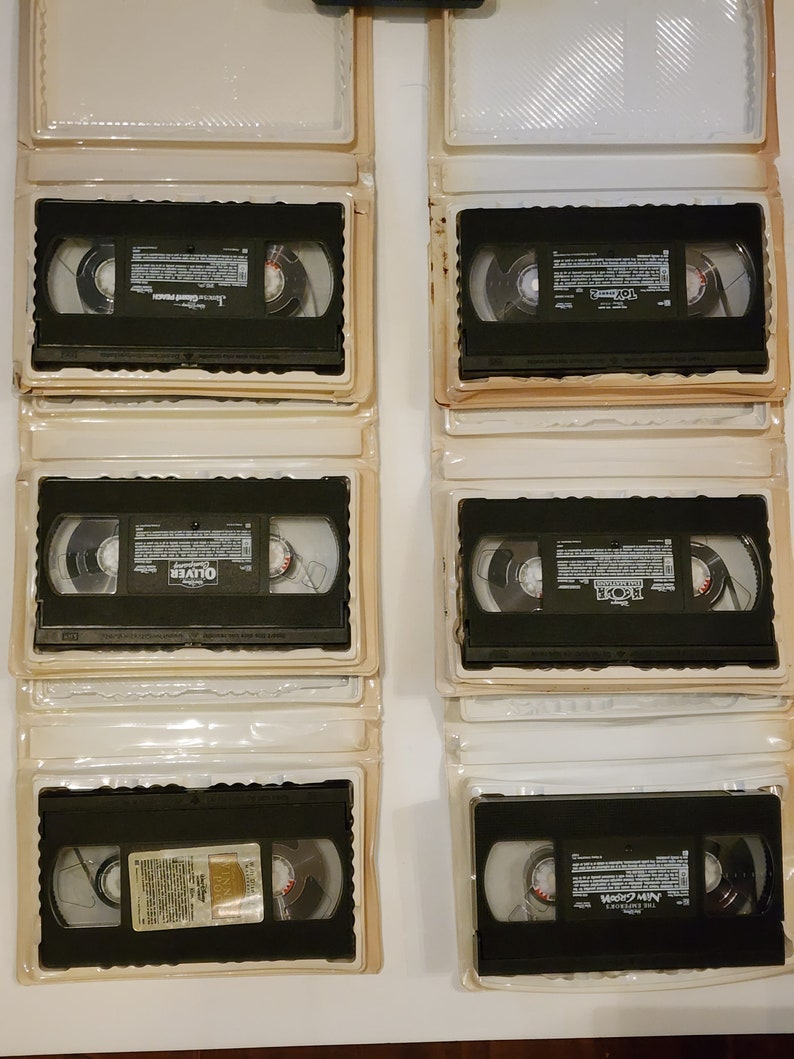 Disney Clamshell VHS Collection - Etsy
