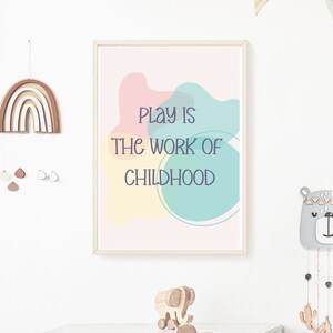Wall Art Toddler Room Decor Nursury Art Kids Room Printables Quotes for Kids Play Room Art Teacher Mom Art Classroom Homeschool Printable
