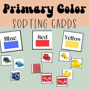 Couleur assortie enfant activité montessori imprimable montessori cartes couleurs occupé livre couleur flashcards homeschool prek enfant activité