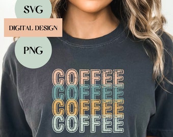 Kaffee SVG Mama SVG PNG digitale Datei svg Datei für Cricut Muttertag svg Mama Shirt Cricut geschnitten Datei Tshirt Design svg Mama Shirt png