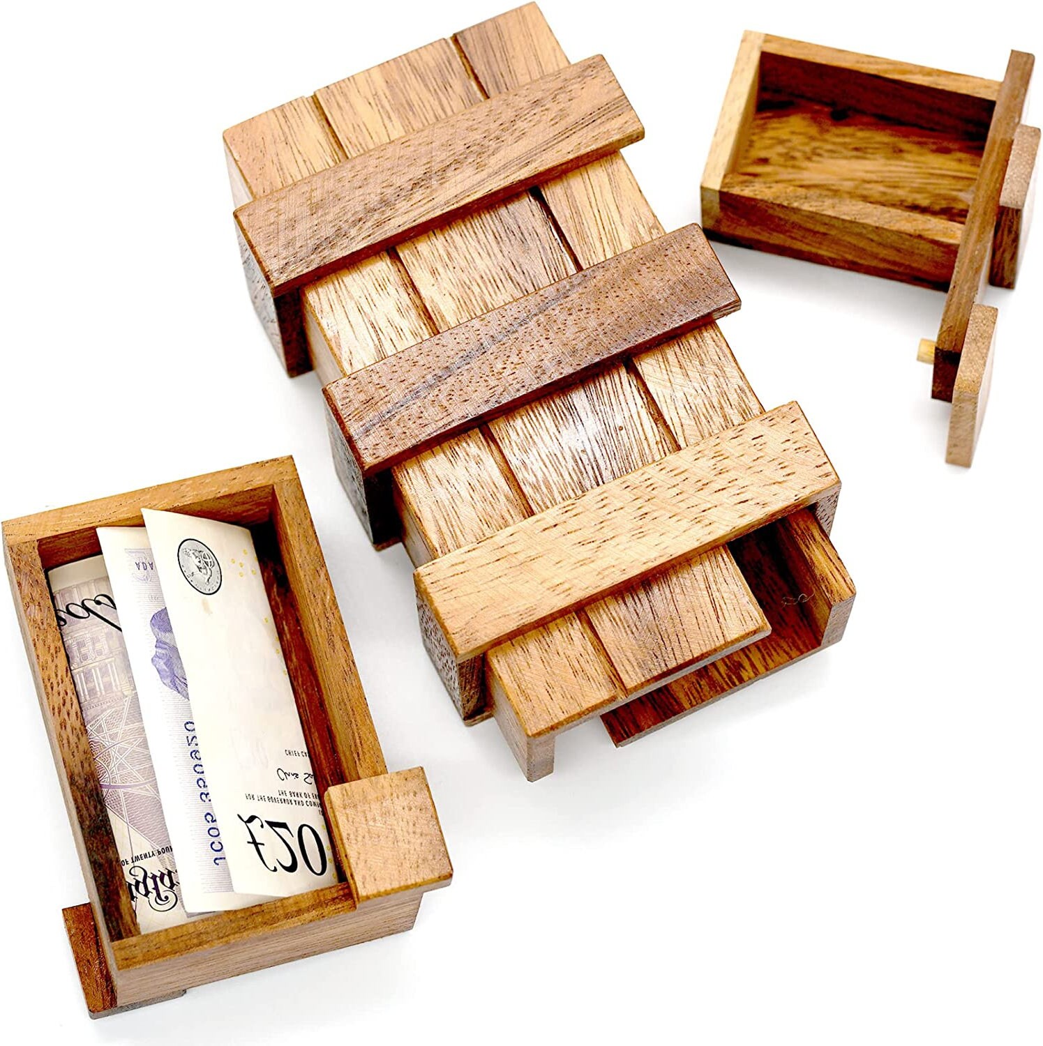 Secret Puzzle Box For Adults Magic Money Holders Card Wooden - Etsy Finland