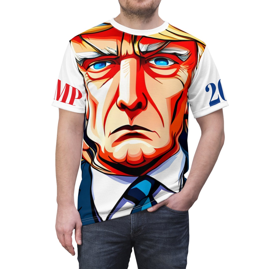Trump 2024 Tee AOP Etsy