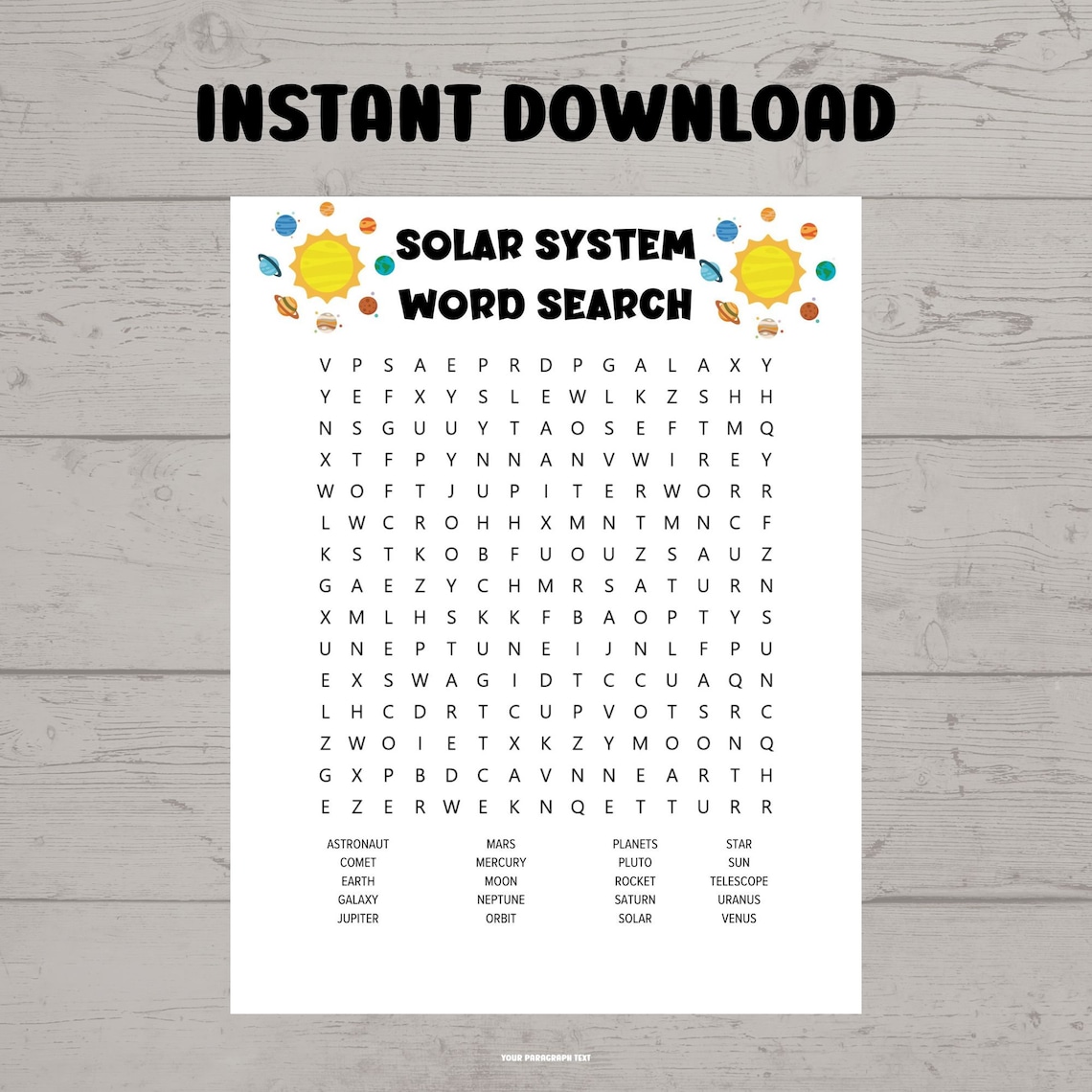 Kids Word Searches Printable Word Searchactivity Pages for Kids ...