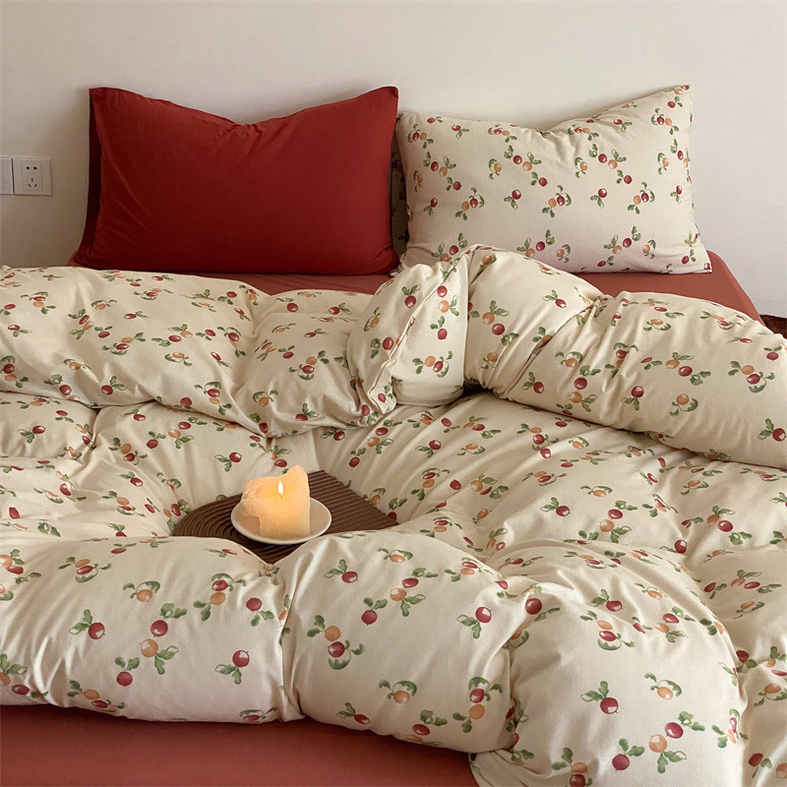 Duvet Coveridea for Earthy Bedroom 100 Cotton or Bedding Set /bed