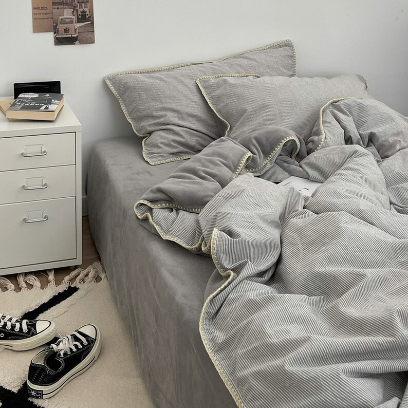 Duvet Cover Milky Fleece Plush soft and Cozy or Bedding Etsy