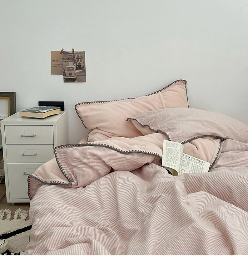 Duvet Cover Milky Fleece Plush soft and Cozy or Bedding Etsy