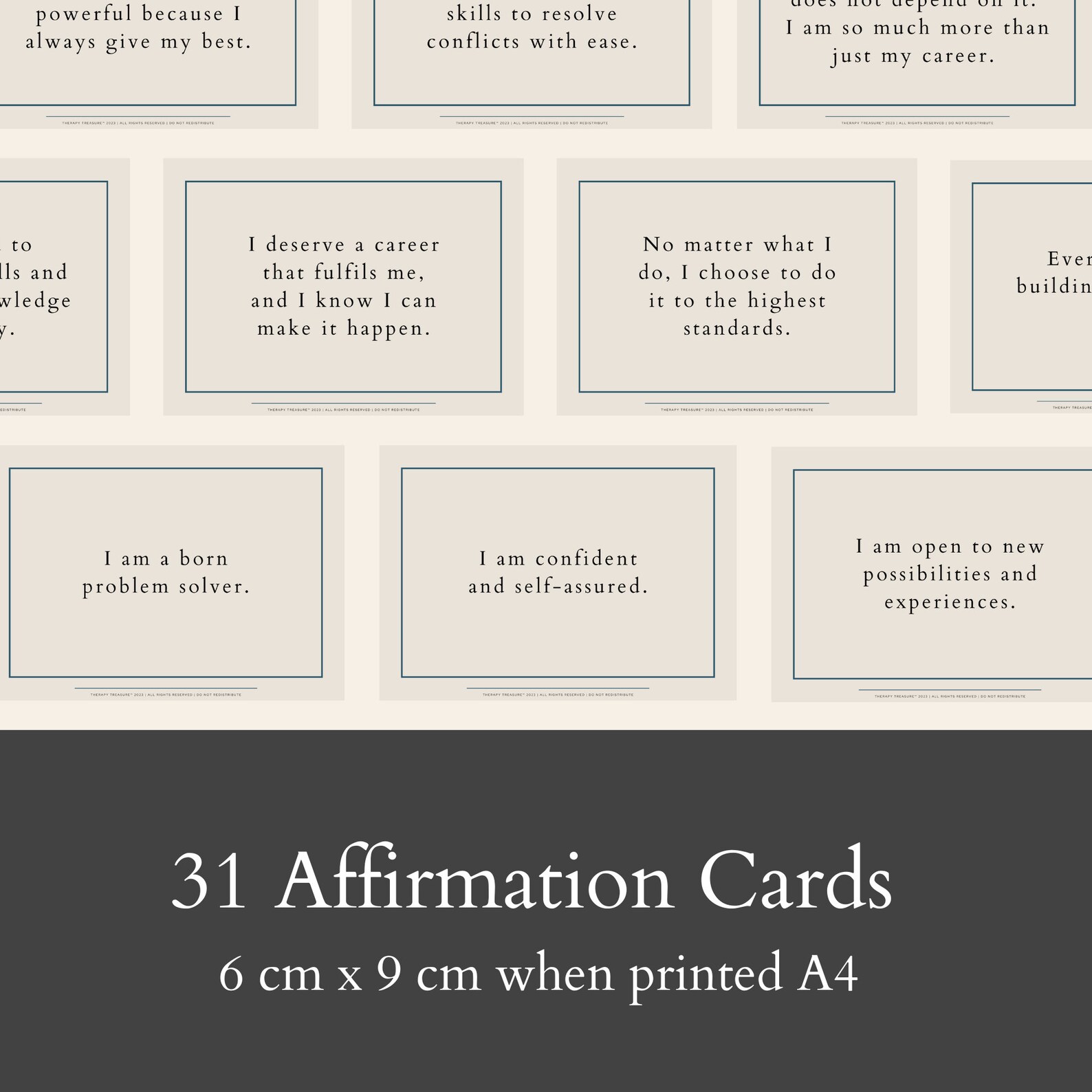 Affirmation Cards for Men Printable Motivation Cards Career Affirmation ...