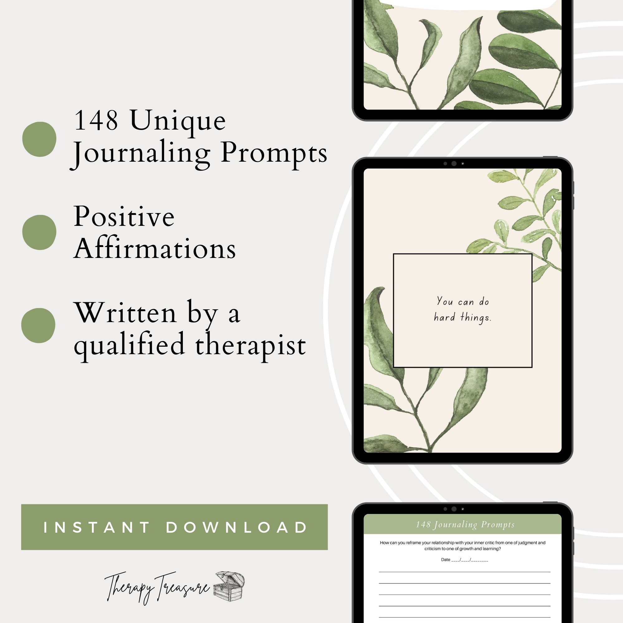 Journal Prompts for Anxiety and Depression | Journal About Mental ...