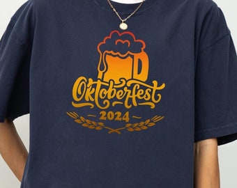 Chemise Oktoberfest, t-shirt bière allemande, couleurs confortables, chemise Prost, chemise Cheers, t-shirt manigances bière, cadeau femme allemande, t-shirt Oktoberfest 2024