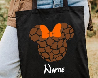 Custom Tote Bag, Mickey Tote Bag, Minnie Tote Bag, Name Tote Bag, Personalized Bag, Disney Tote Bag, Disney Travel Bag, Disney Vacation Bag