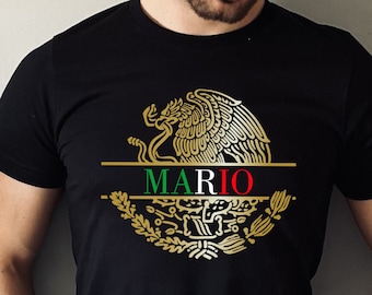 Custom Mexico Shirt, Mexican Sweatshirt, Custom Name Tee, Mexican Arma Tee, Mexican Logo Tee, Latin Shirt, Tenochtitlan Shirt, Aztecs Shirt