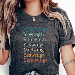 Nightwings T-Shirt, Fourth Wing Sweatshirt, Seawings Shirt, Dragon Tee, Riders Quadrant Tee, Die Or Fly Shirt, Icewings Tee, Sandwings Shirt