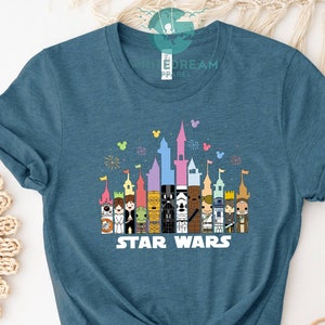 Disney Star Wars Shirt, Disney Family Trip Tee, Disney World Shirt, Disney Vacation Tee, Star Wars Tee, Chewbacca Tee, R2D2 Tee, Leia Shirt