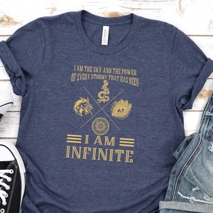 I Am Infinite Shirt, Fourth Wing Tee, Basgiath War College Tee, Dragon Rider Tee, Fly Or Die Tee, Riders Quadrant, Fantasy Book Lover Tee