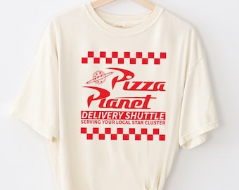 Pizza Planet T-shirt, Disney Comfort Colors Shirt, Toy Story Shirt, Disney Trip Shirt, Alien Pizza Planet, Disneyland Tee, Universal Studio