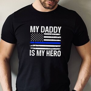 My Dad Is My Hero T-shirt, Dad Sweatshirt, Hero Dad Shirts, Gift For Father&#39;s Day, American Father Tee, Super Daddy T-shirt, Gift From Wife