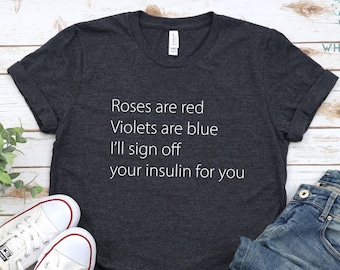 Funny Diabetes T-shirt, Diabetes Awareness, Sarcastic Diabetes Shirt, Diabetic Mother Gifts, Diabetes Support Shirt, Type 1 Diabetes Shirt