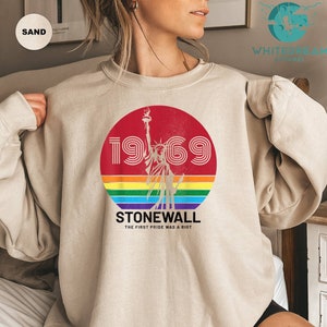 The First Pride Was A Riot Shirt, 1969 Stonewall Shirt, Pride Sweatshirt, Rainbow Flag Shirt, Liberty Shirt, Riot Shirt, Equal Rights Shirt