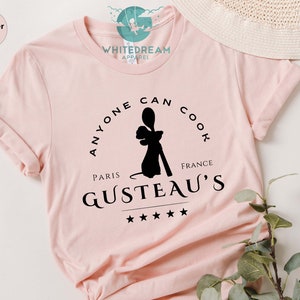 Anyone Can Cook Gusteau's T-shirt, Disney Shirt, Funny Shirt, Food Lover Shirt, Holiday Shirt, Vacation Tee, Snacking Around Shirt