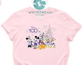 Mickey and Friends 100 Years Of Wonder Shirt, Disneyland Trip Shirt, Mickey Mouse Shirt, Disney 100th Celebration Tee, Family Vacation Shirt
