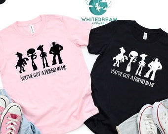 You've Got A Friend In Me T-shirt, Disney shirt, Toy Story Shirt, Kids Shirt, Toddler Shirt, Disney Trip Shirt, Woody Shirt, Friends Shirt