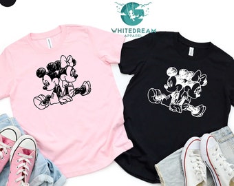 Mickey And Minnie Mouse T-shirt, Disney Family Trip Shirt, Mickey Mouse T-shirt, Minnie Mouse Shirt, Disney Vacation T-shirt, Disney T-shirt