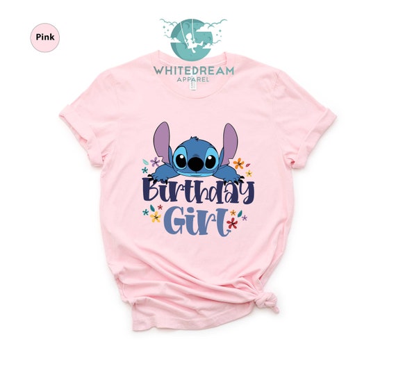 Birthday Girl T-Shirt, Disney Lilo Stitch Shirt, Birthday Boy Shirt, Family Shirt, Toddler Gift Shirt, Kid Tee Shirt, Unisex Adult Shirt