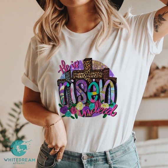 He Is Risen Indeed Bleached Tee He Is Risen Indeed Bleached Tee